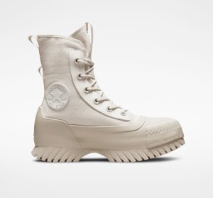 Dámské Boty Na Platformy Converse Chuck Taylor All Star Lugged 2.0 Counter Climate Světle Béžový Světle Béžový | 71WZRPGOQ