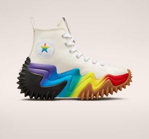 Dámské Boty Na Platformy Converse Run Star Motion CX Pride Fialové | 06YRADHXQ