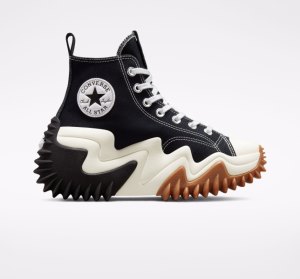 Dámské Boty Na Platformy Converse Run Star Motion CX Černé Bílé Oranžové | 46HKWBERM