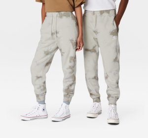 Dámské Kalhoty Converse Go-To Star Chevron Washed Standard Fit Světle Béžový | 45UGOSXQH