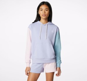 Dámské Mikiny S Kapucí Converse Colorblocked French Terry Blankyt Viacfarebný | 61XVQHLFG