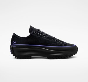 Dámské Nízké Converse Chase the Drip x Kelly Oubre Jr. Run Star Černé Světle Oranžové Černé | 51EGWMPLS