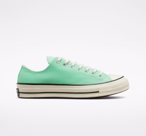 Dámské Nízké Converse Chuck 70 Platene Zelene Černé | 39VOQTCRD