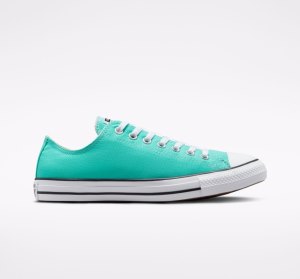 Dámské Nízké Converse Chuck Taylor All Star Seasonal Světle Tyrkysové | 29ZVURGWC