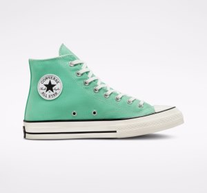 Dámské Plátěné Boty Converse Chuck 70 Zelene Černé | 12QVNMDOP