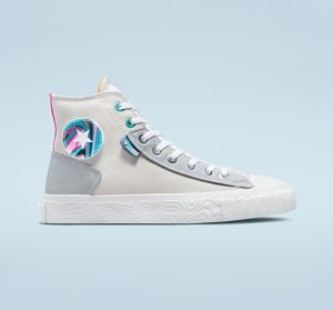 Dámské Plátěné Boty Converse Chuck Taylor Alt Star Marbled Patch Šedé Růžové | 20TEYKCJB