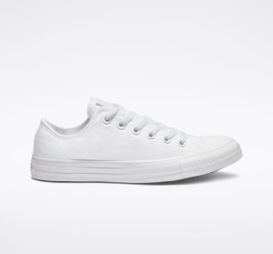 Dámské Plátěné Boty Converse Chuck Taylor All Star Classic Bílé | 85OHKVCUY