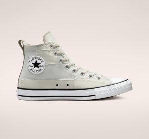 Dámské Vysoké Converse Chuck Taylor All Star Desert Patchwork Světle Béžový Světle | 49VNRMSWK