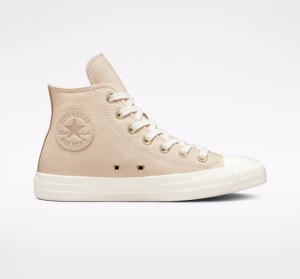 Dámské Vysoké Converse Chuck Taylor All Star Earthy Světle Zlaté | 87IGJUVAQ