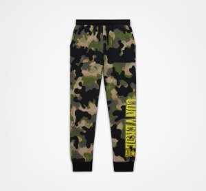 Dětské Kalhoty Jogger Converse Camo Viacfarebný | 08WFMPGLD