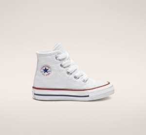 Dětské Plátěné Boty Converse Chuck Taylor All Star Classic Bílé | 17OLIRDBS