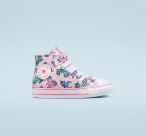 Dětské Plátěné Boty Converse Chuck Taylor All Star Easy-On Unicorns Růžové Růžové Blankyt | 30FPWRTHS