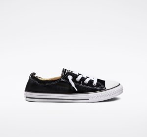 Dětské Plátěné Boty Converse Chuck Taylor All Star Shoreline Černé | 71DCVYTNF
