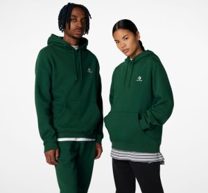 Pánské Mikiny S Kapucí Converse Go-To Embroidered Star Chevron Standard Fit Fleece Viacfarebný | 09CIKXVRP