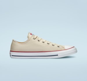 Pánské Plátěné Boty Converse Chuck Taylor All Star Classic Béžový Bílé | 38JAITDPS