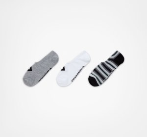 Pánské Ponožky Converse 3-Pack Ombre Star Chevron Made For Chucks Černé Viacfarebný Bílé Černé Šedé | 51YKAWSVL